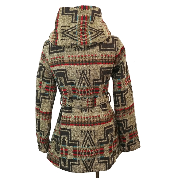 Mossimo Aztec Hooded Jacket 